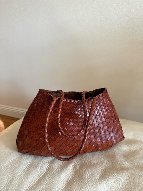 Dragon Diffusion Handbags - Dragon Diffusion Santa Croce Large Tan